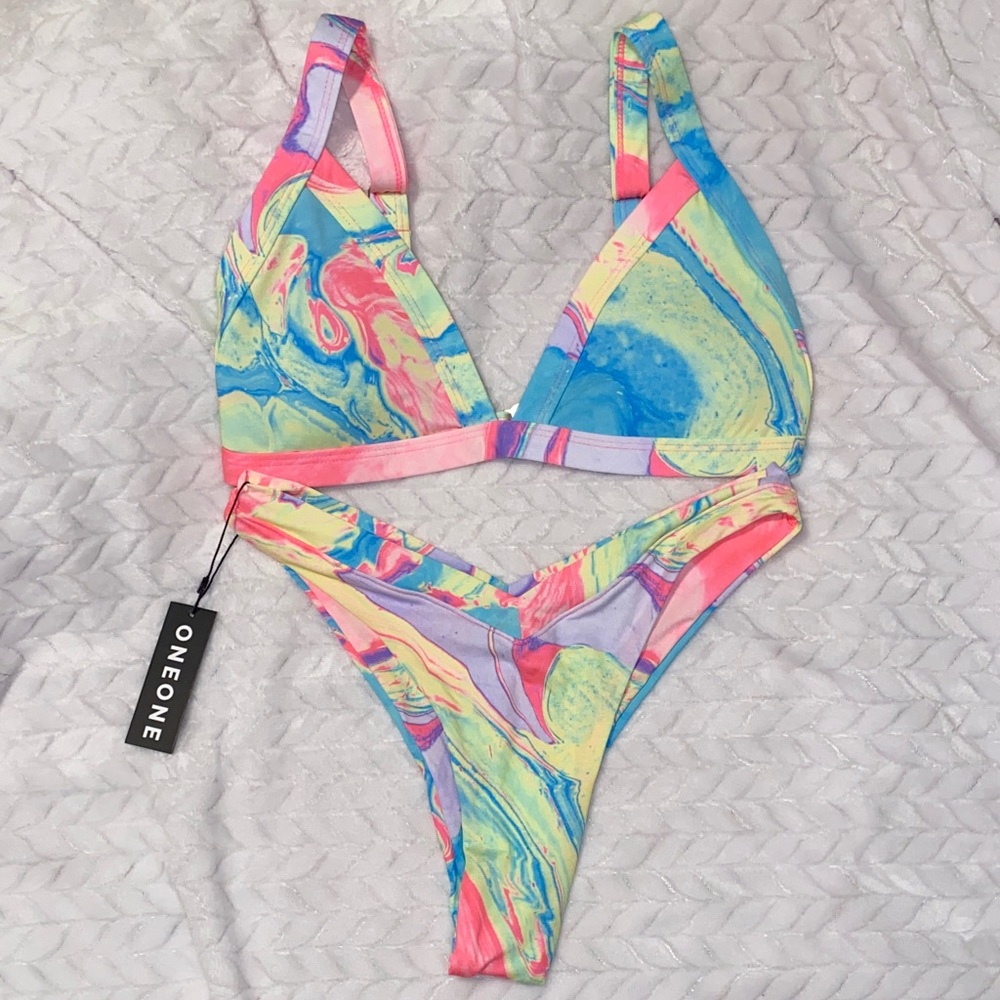 ONEONE Colorful Swirl Bikini